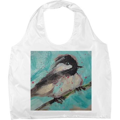 Chickadee Turquoise Bag
