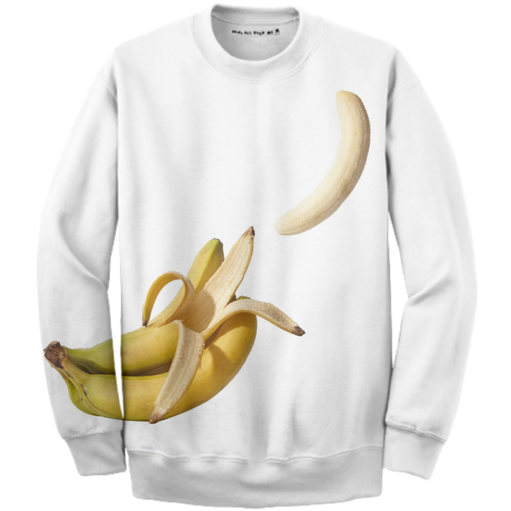 Banana Split Cotton Sweatshirt