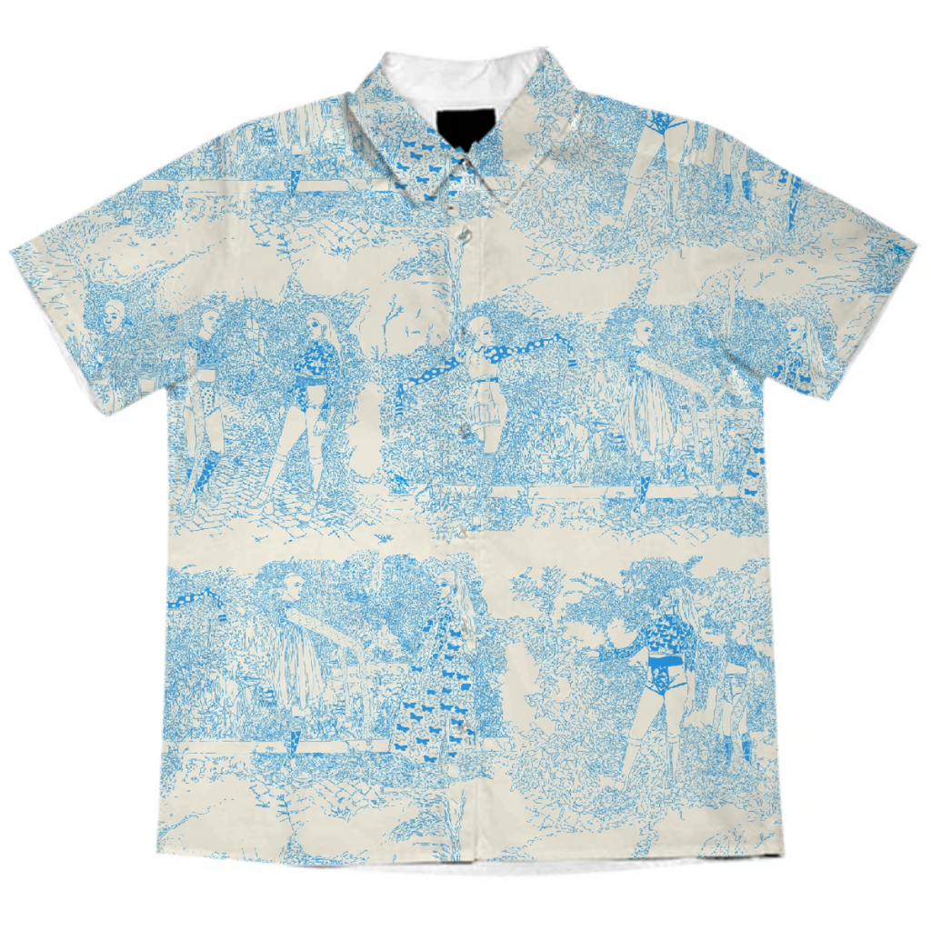 Toile de Vale Short sleeve button down