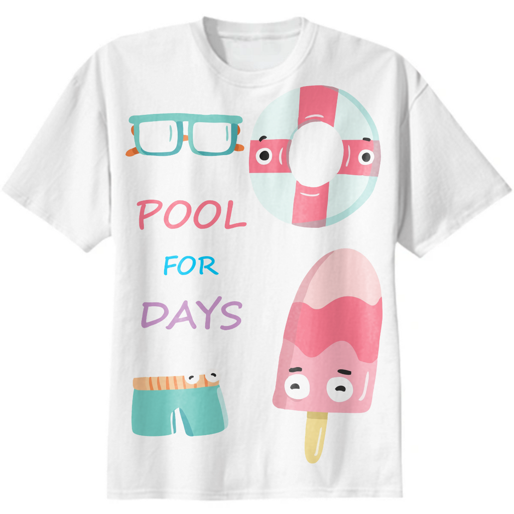 Sunny mood and "Pool for days"