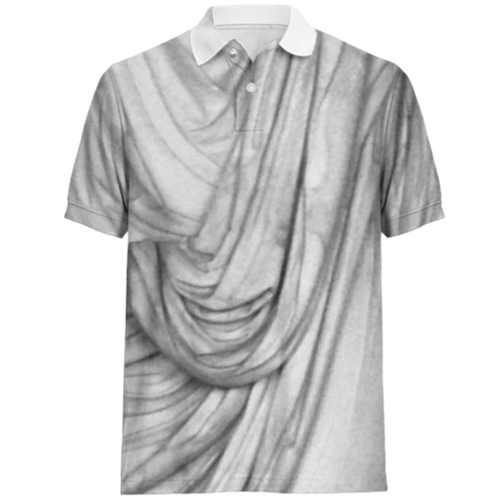 MARBLE TOGA POLO SHIRT