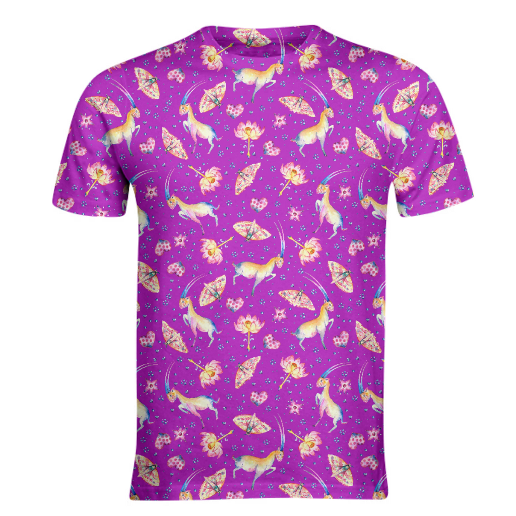 Saola unicorn with hearts