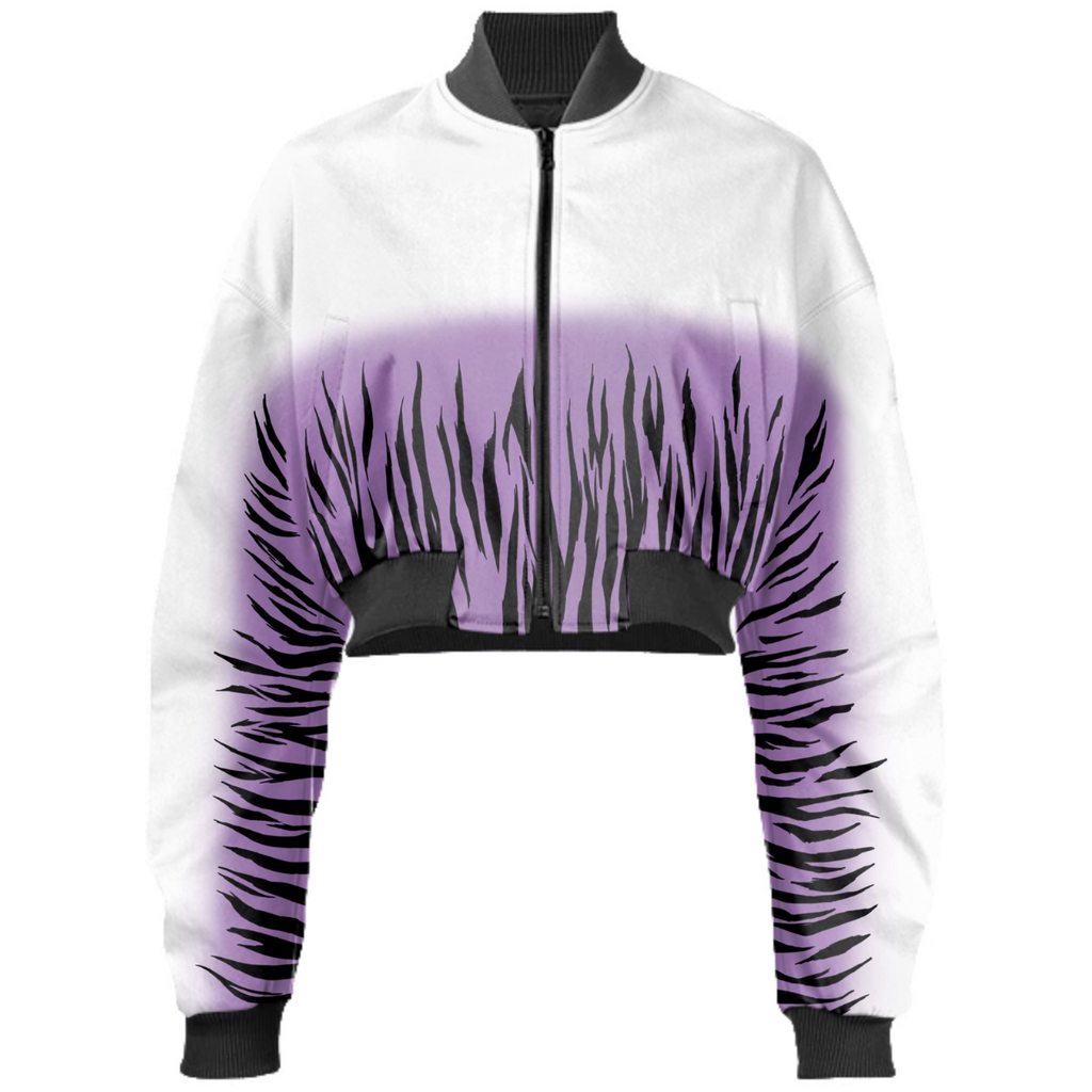Gradient Violet Zebra