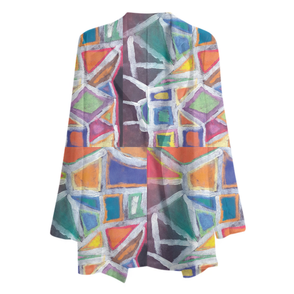 Abstract Blazer Jacket