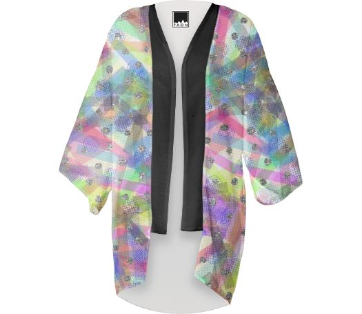 NEON TAPE KIMONO
