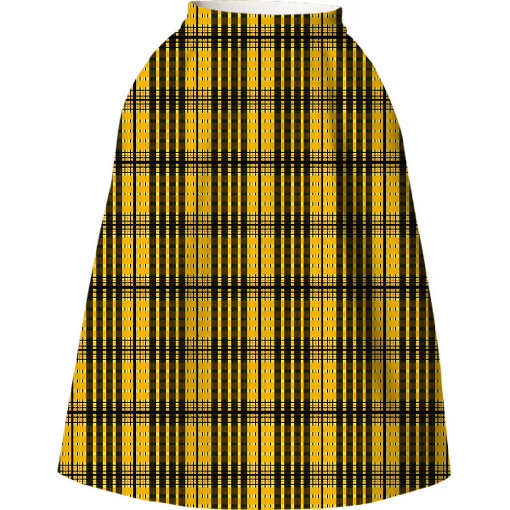 Yellow Jacket Box Skirt