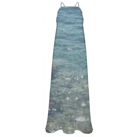 Adriatic Sea Maxi Dress