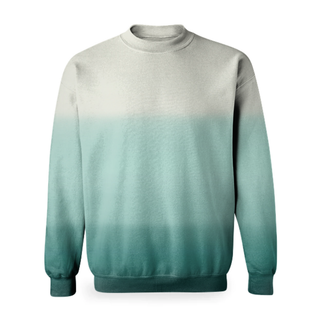 Green ombre sweatshirt