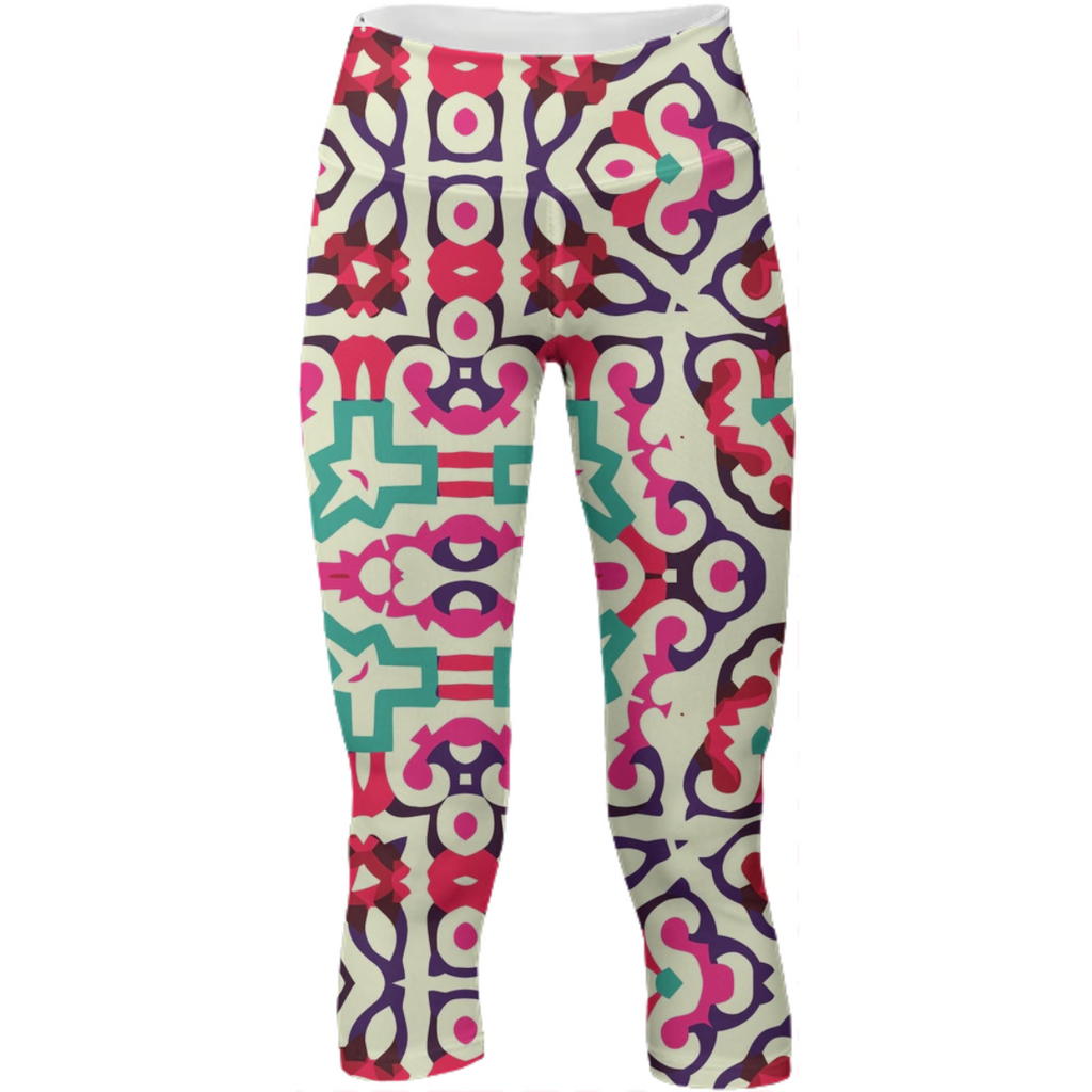 Patternova ethnic Yoga pants