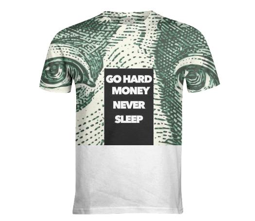 GO HARD HALF TEE