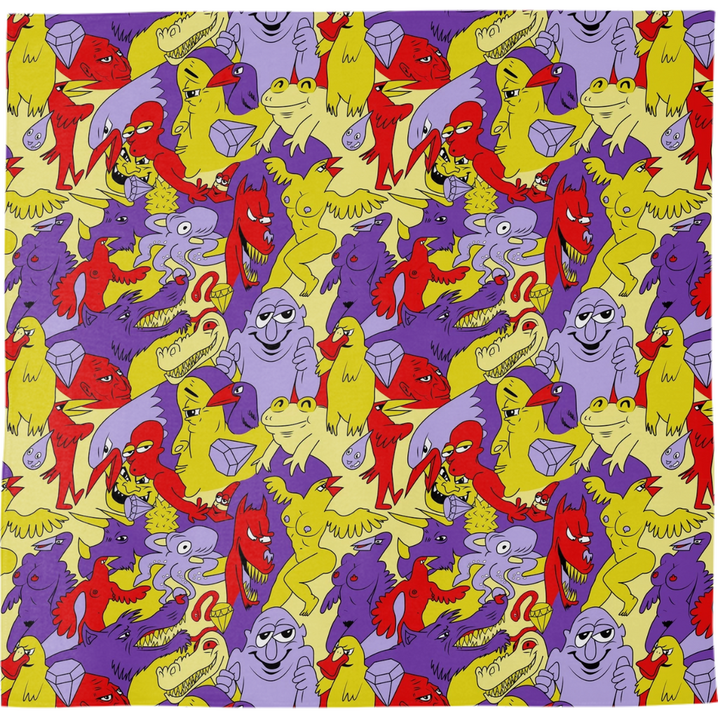 Bright Topless Bird Party