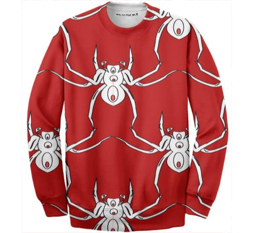 red spider sweatshirt