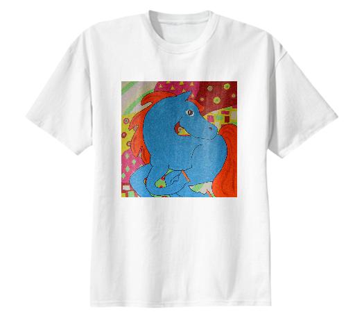 Michele Taras Art Blue Pony