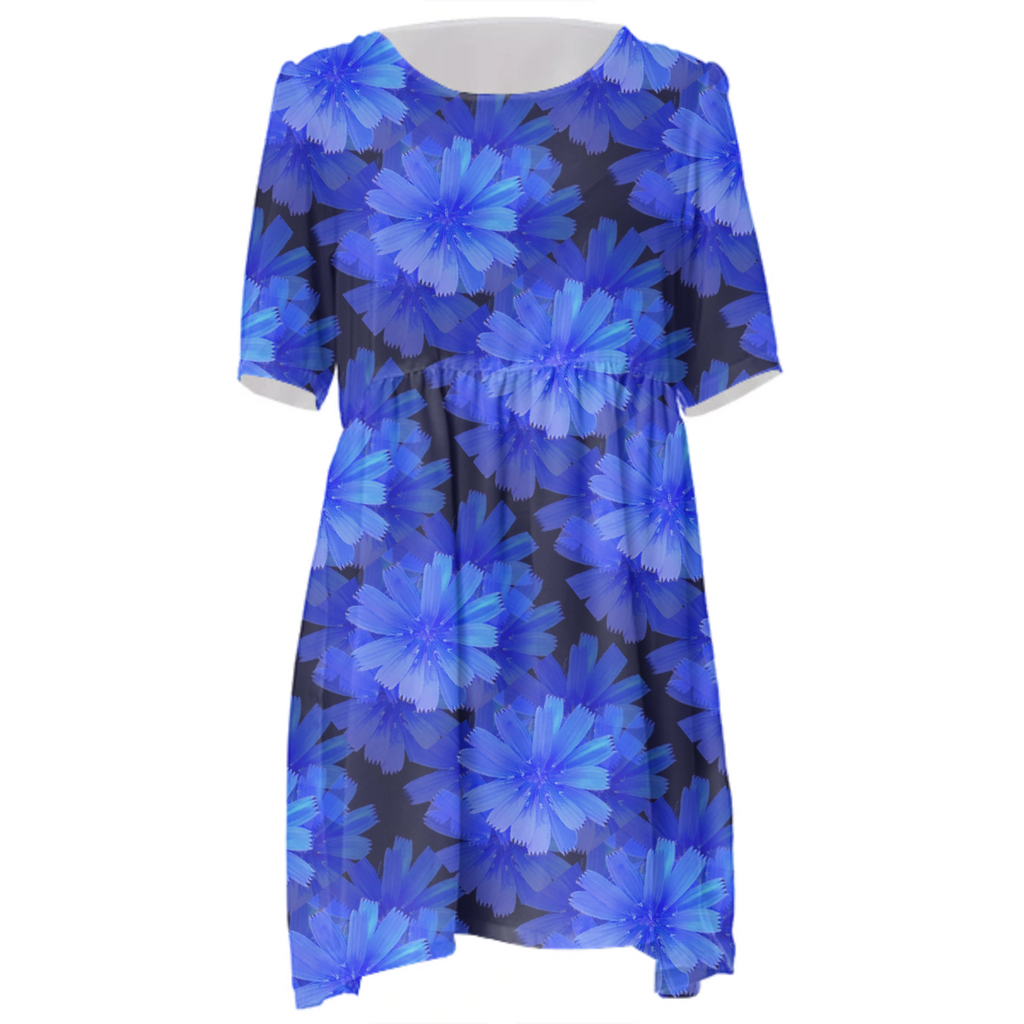 Blue Flower Dress