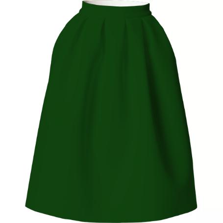 Middle of the Forest Green Skirt