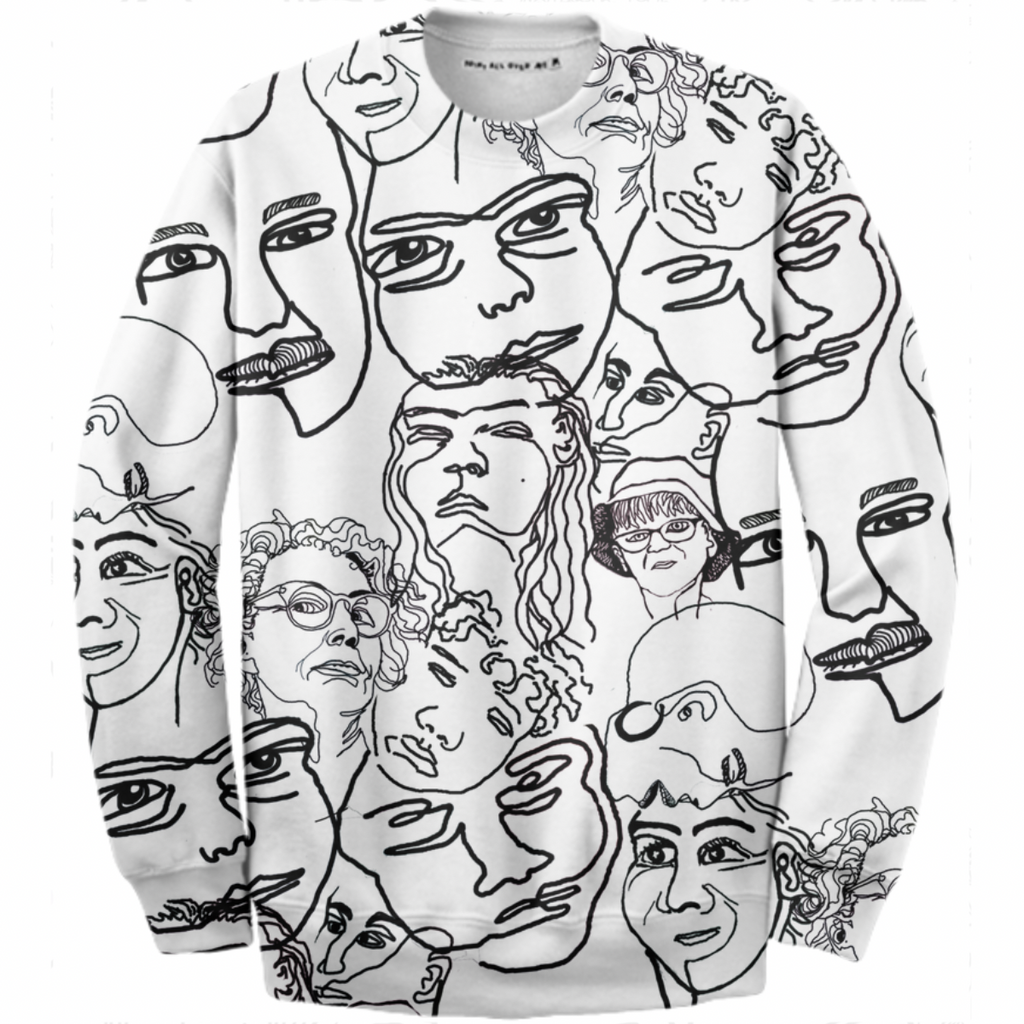 Contour Lines sweater